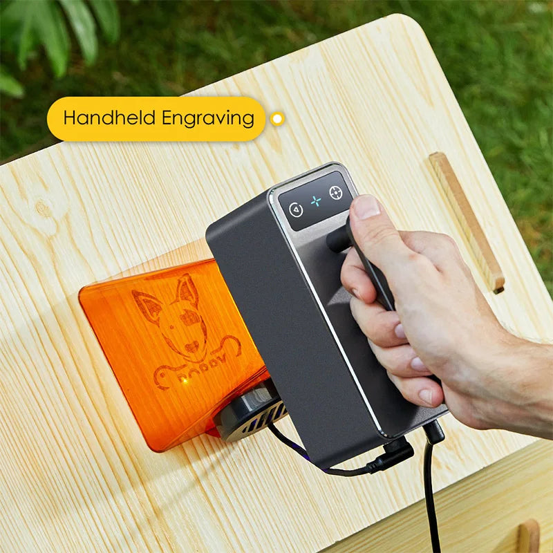 Laserpecker 450Nm Laser Engraver Portable Handheld MINI Engraver Machine for Cutting Wood Metal Leather LOGO Mark